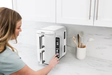 Ninja Air Fryer SL400EU Double Stack XL - 2 Schubladen 9,5 L - Schwarz - Ninja