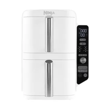 Ninja Air Fryer SL400EUWH Double Stack XL- 2 Schubladen 9,5 l - Weiß - Ninja