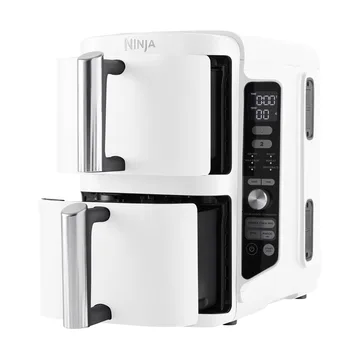 Ninja Air Fryer SL400EUWH Double Stack XL- 2 Schubladen 9,5 l - Weiß - Ninja