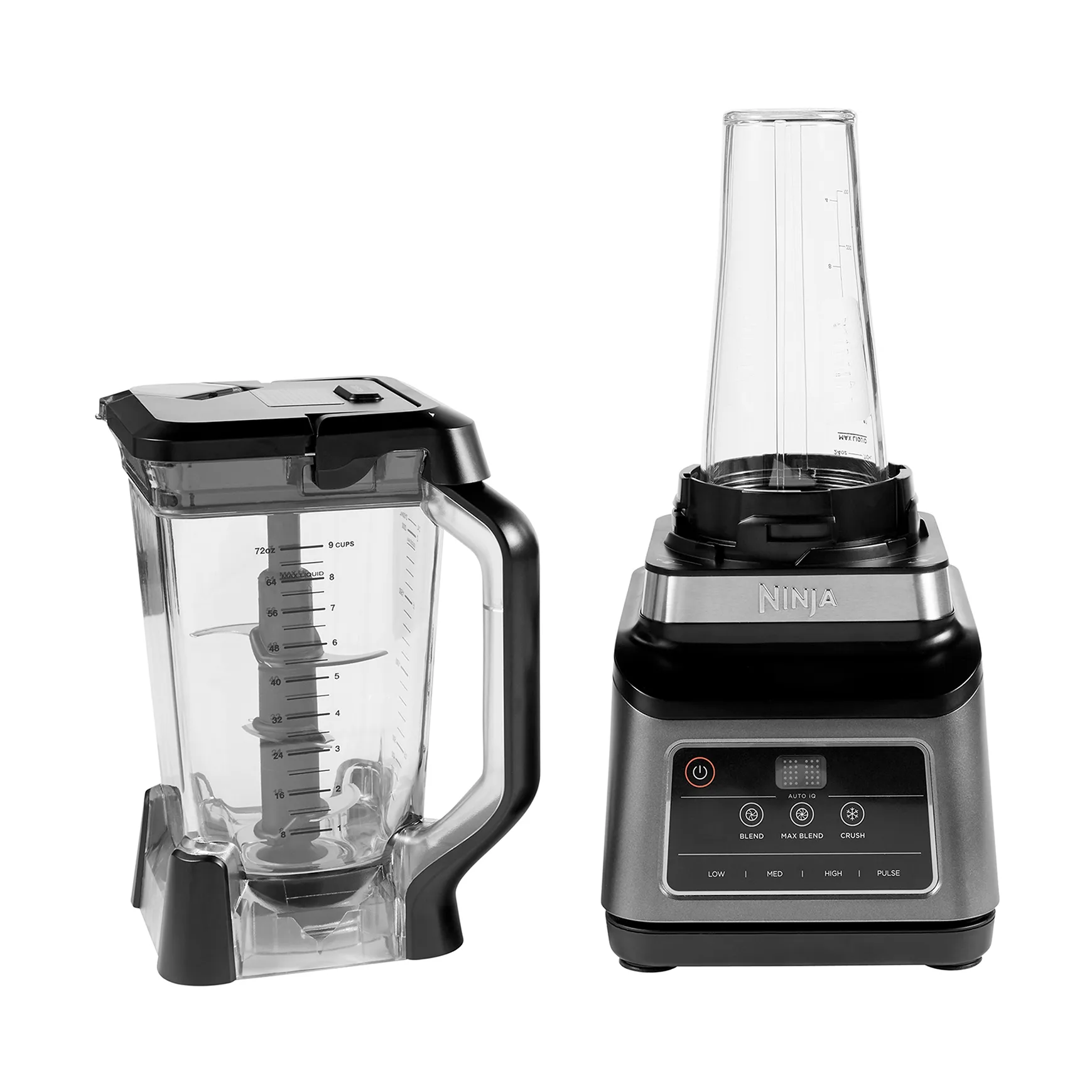 Ninja BN750 2-in-1 Blender mit Auto-iQ, Schwarz Ninja