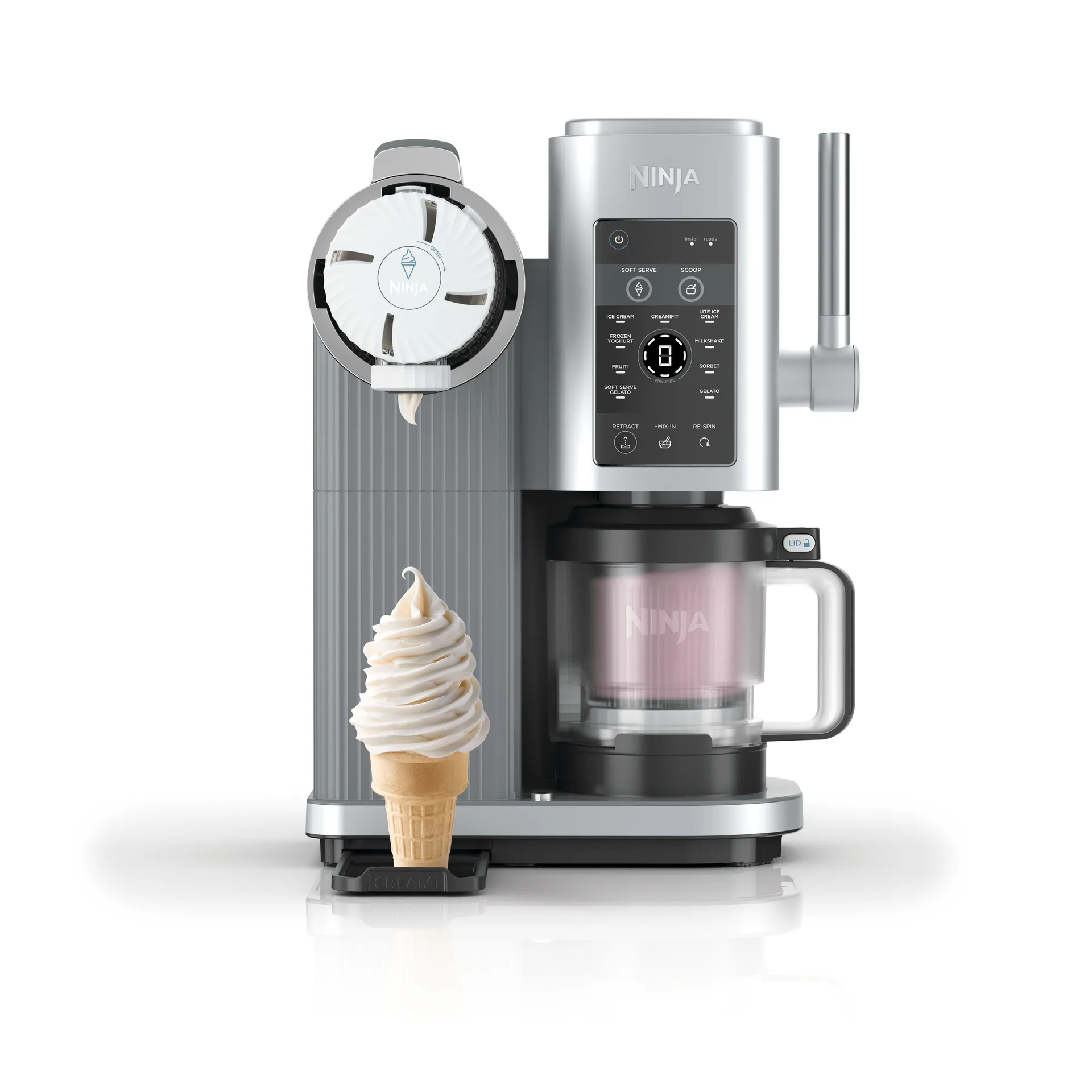 Ninja Creami Swirl Eis- und Dessertmaschine, Black Ninja