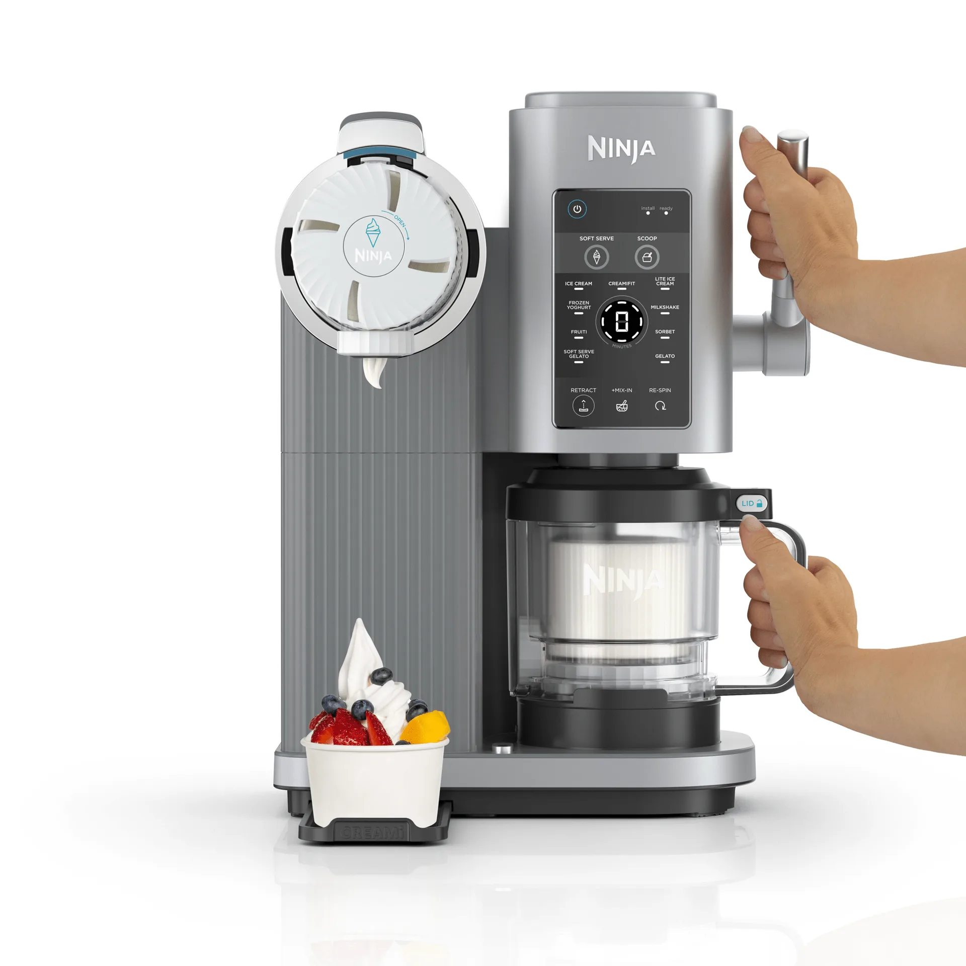 Ninja Creami Swirl Eis- und Dessertmaschine, Black Ninja