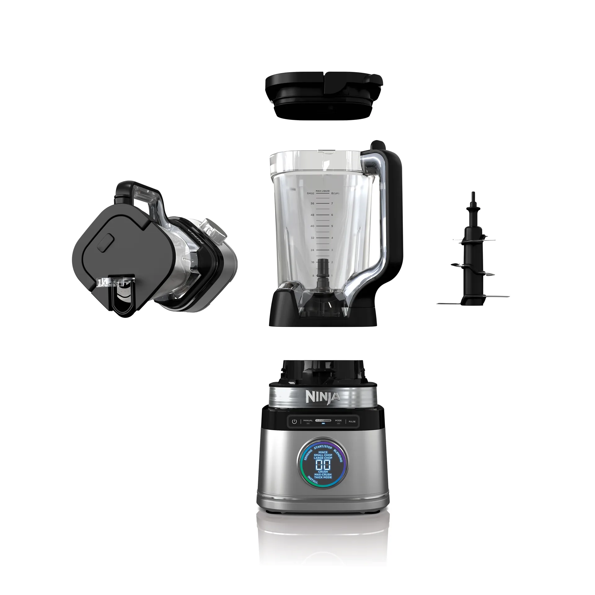 Ninja Detect TB201 Power-Blender 1,9 l, Schwarz Ninja
