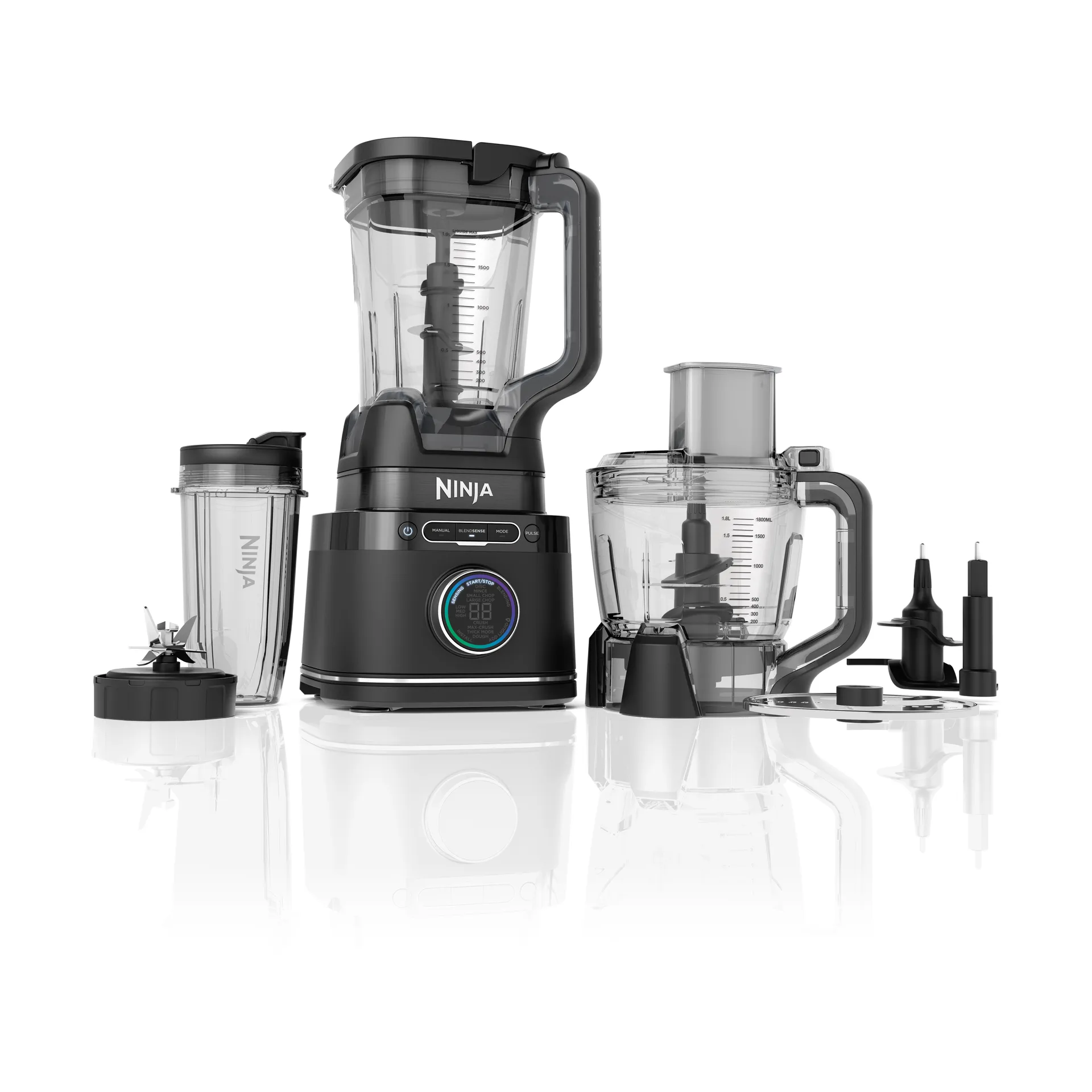 Ninja Detect TB401EU Power Blender Küchenmaschine Pro, Schwarz Ninja