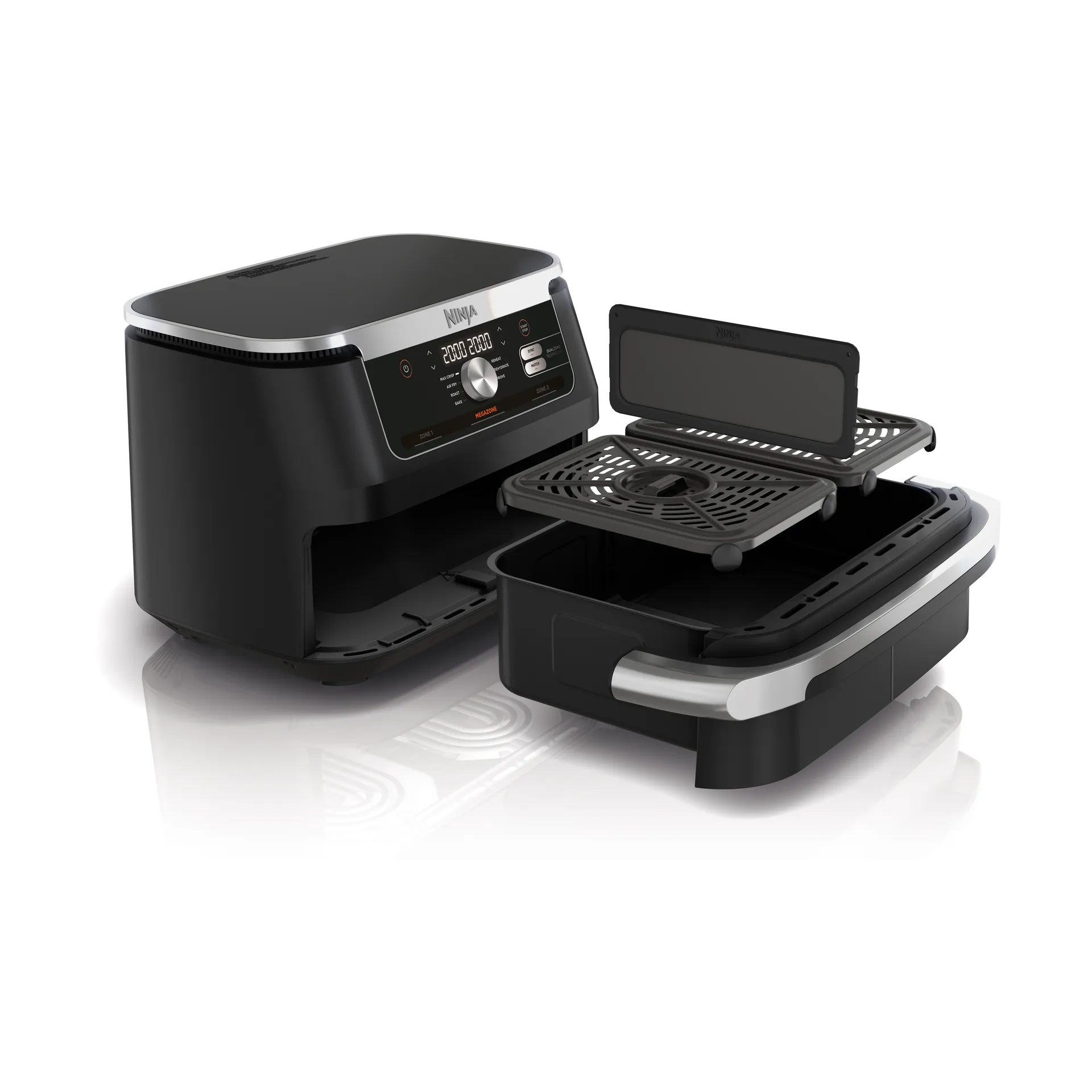 Ninja Foodi Air Fryer AF500EU FlexDrawer 10,4 L, Black Ninja