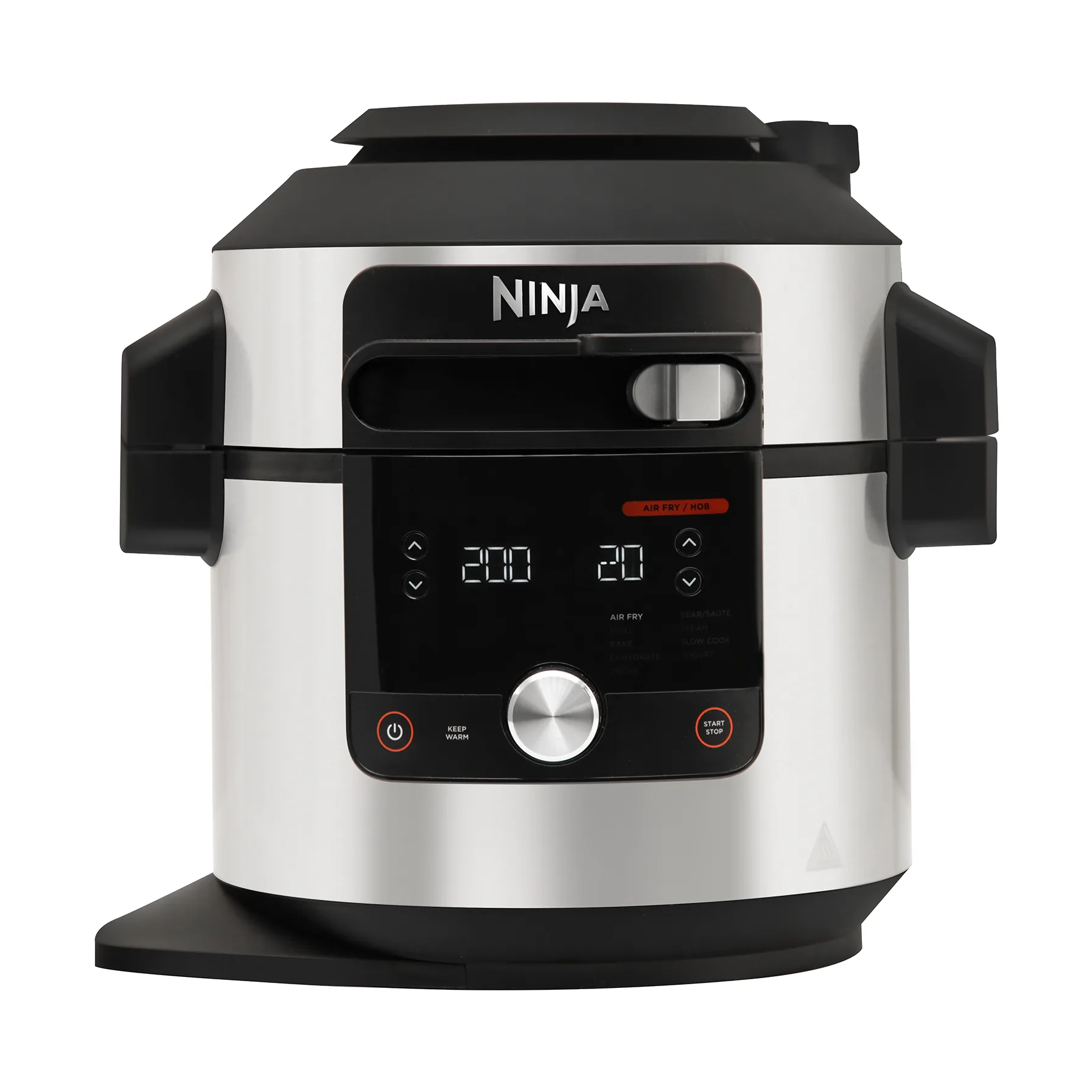 Ninja Foodi OL650 12-in-1 ONE-Lid Multikocher 7,5 L, Edelstahl Ninja