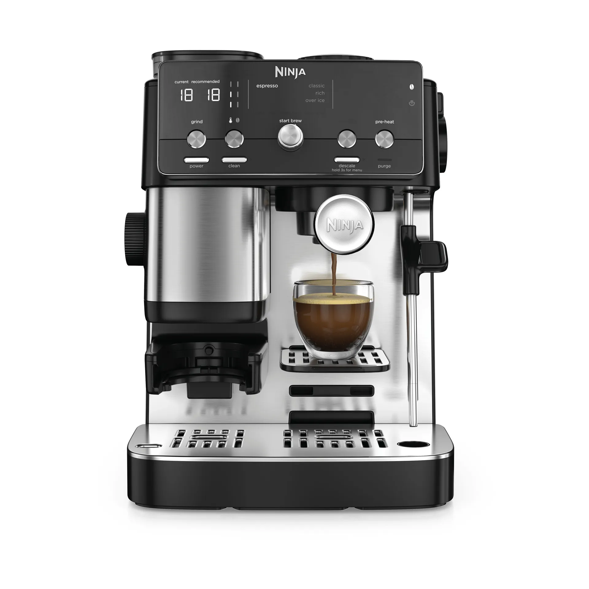 NINJA LUXE™ CAFÉ Mini automatische Espressomaschine, Black Ninja