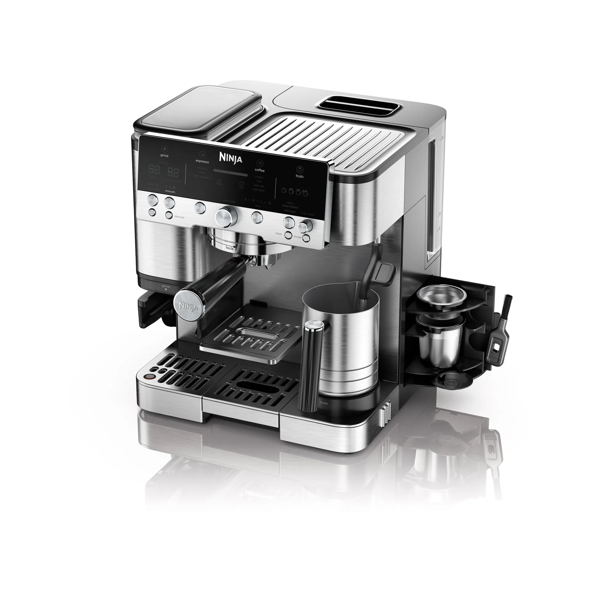 Ninja Luxe™ café premier 3-in-1 Espressomaschine, Black Ninja