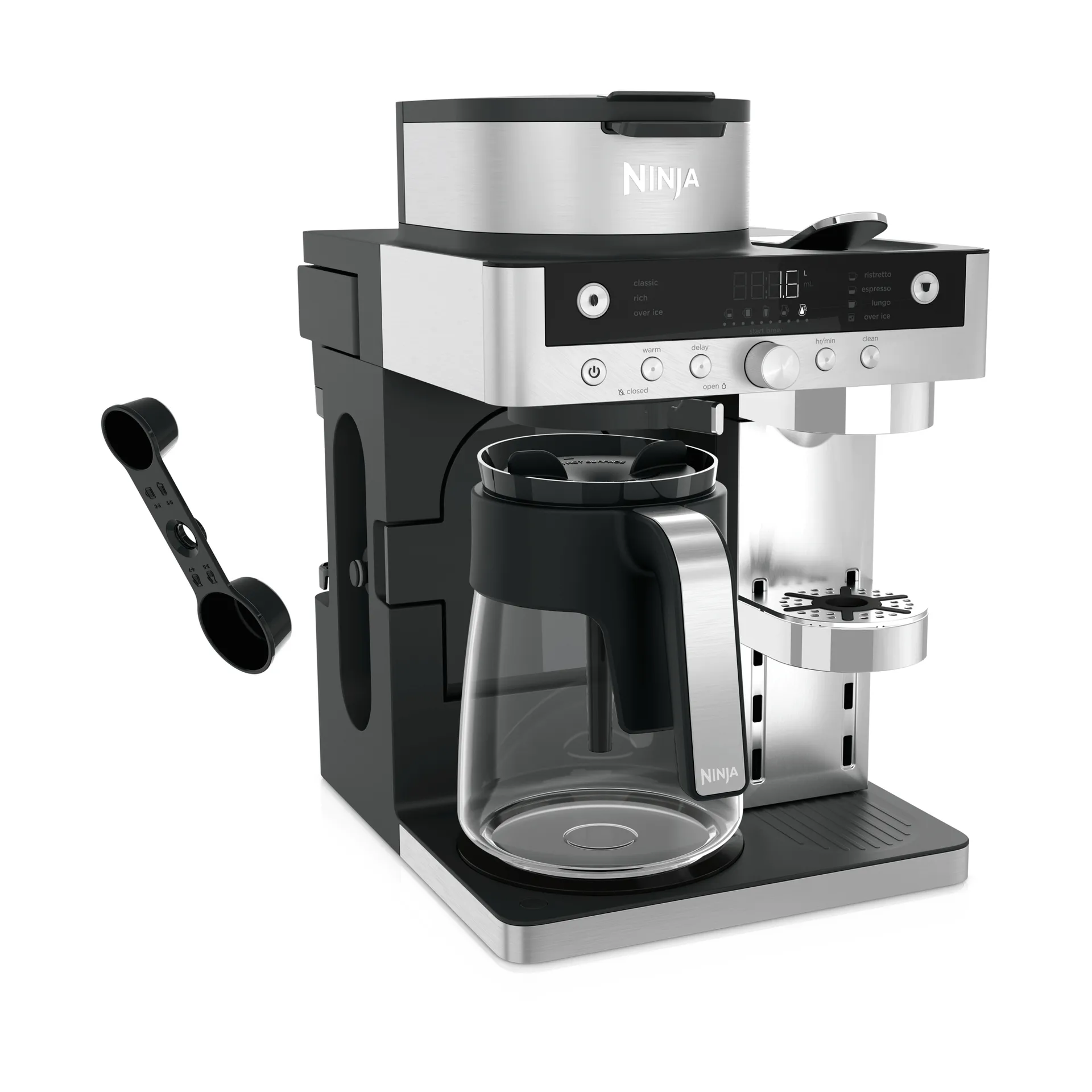 Ninja Prestige Dualbrew automatische Espressomaschine, Black Ninja