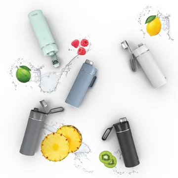 Ninja Thirsti Thermo Trinkflasche 700 ml - Grey - Ninja