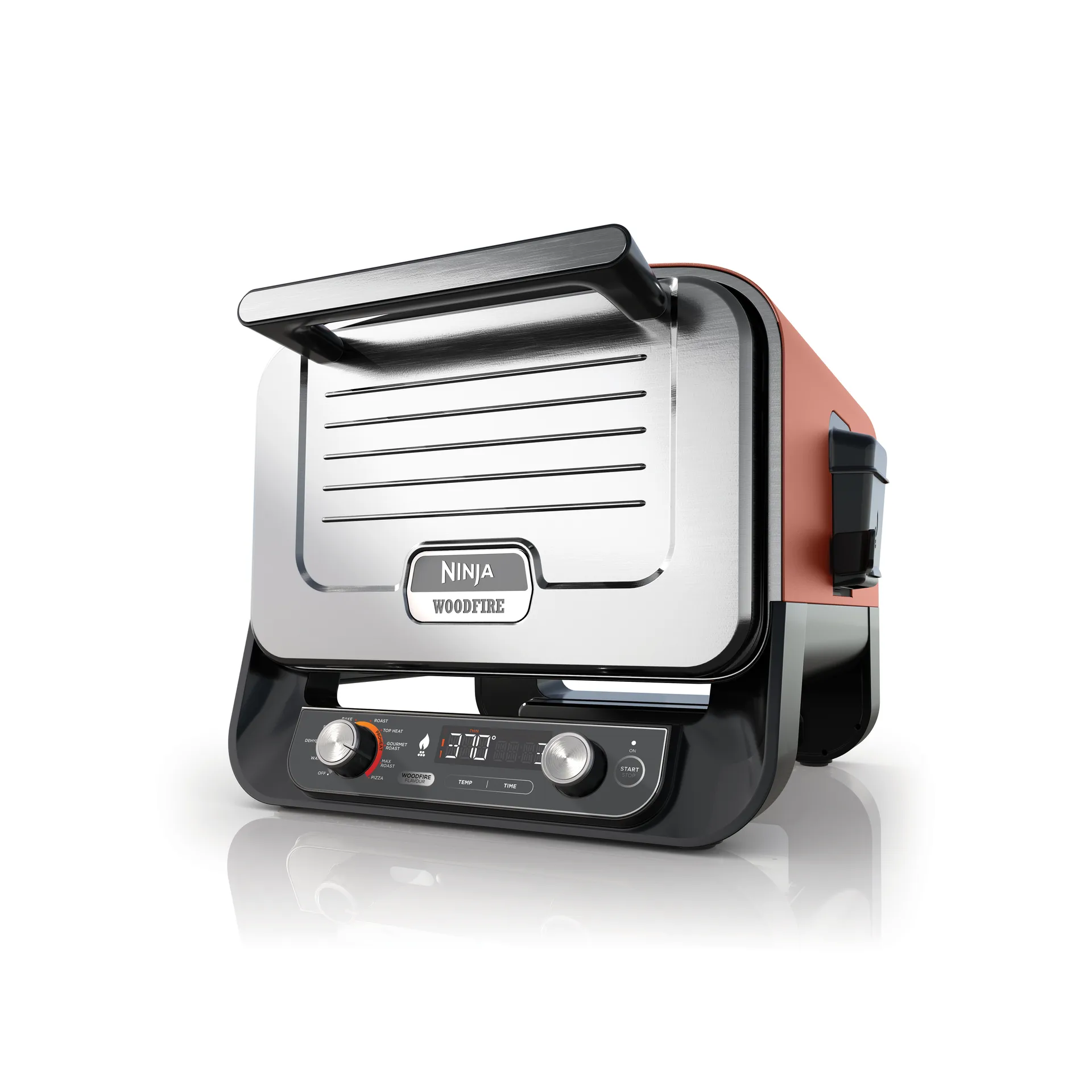 Ninja Woodfire Elektro-Ofen und Smoker OO101EU, Braun Ninja