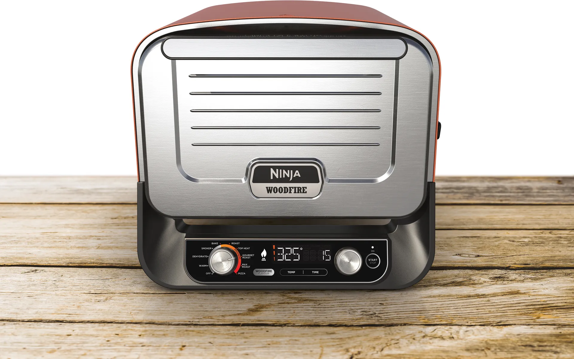 Ninja Woodfire Elektro-Ofen und Smoker OO101EU, Braun Ninja