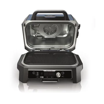 Ninja Woodfire Elektrogrill OG901EU Pro Connect XL - Schwarz - Ninja