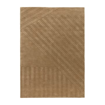 Levels Wollteppich stripes beige - 170 x 240cm - NJRD