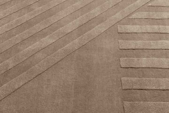 Levels Wollteppich stripes grau, 170 x 240cm NJRD