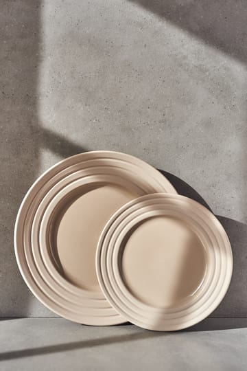 Lines kleiner Teller Ø21cm 6er Pack - Beige - NJRD