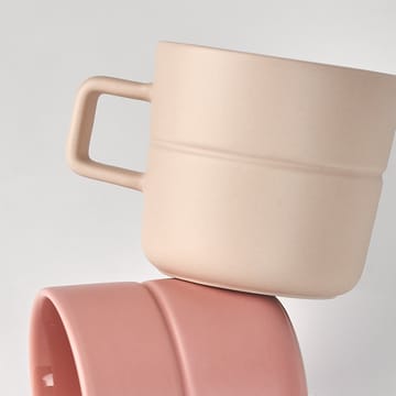 Lines Tasse 50cl 2er Pack - Beige - NJRD