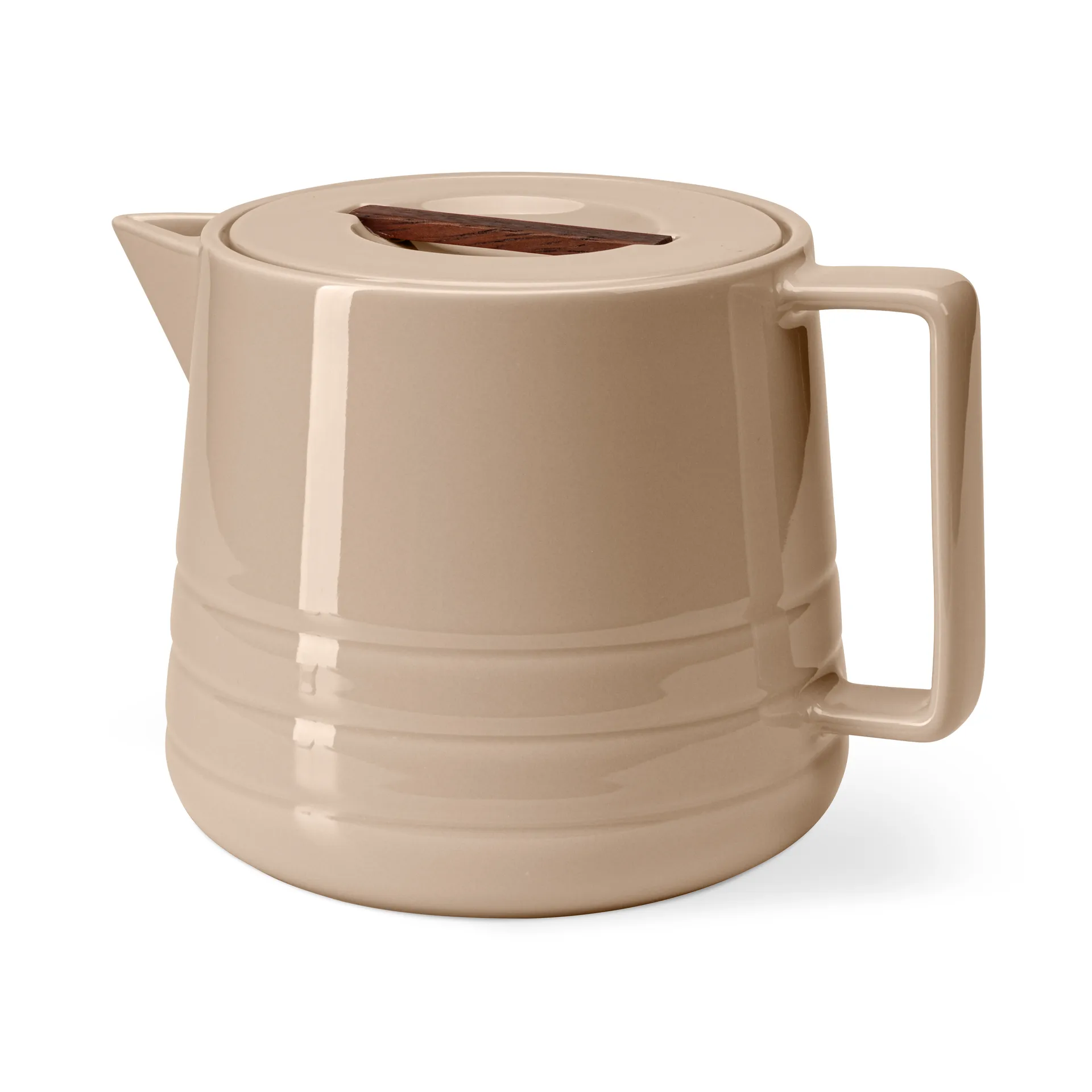 Lines Teekanne 1,5 Liter, Beige NJRD