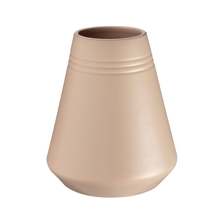 Lines Vase 18cm, Beige NJRD