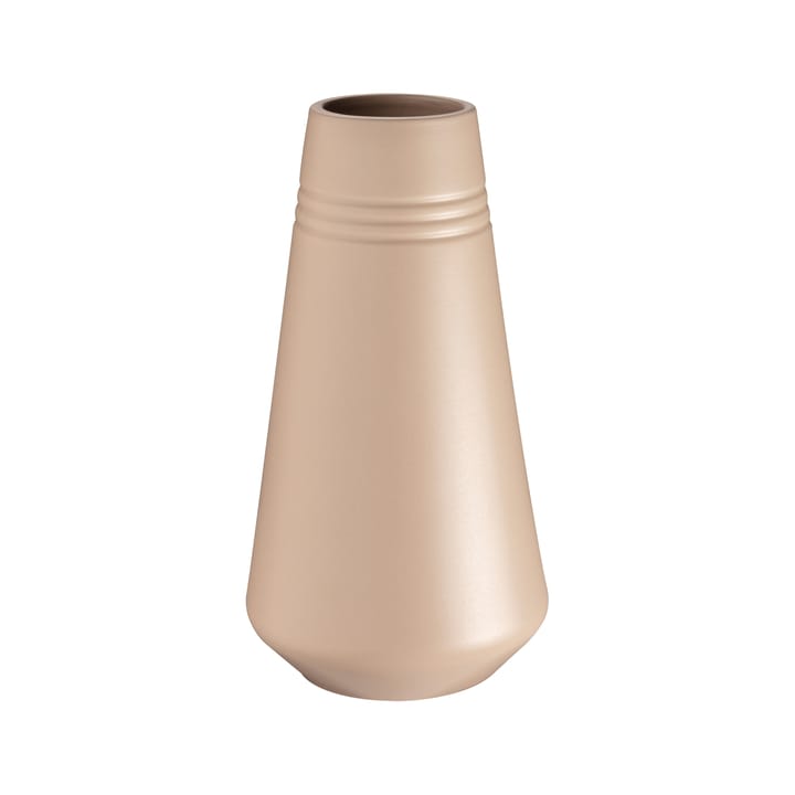 Lines Vase 22cm, Beige NJRD