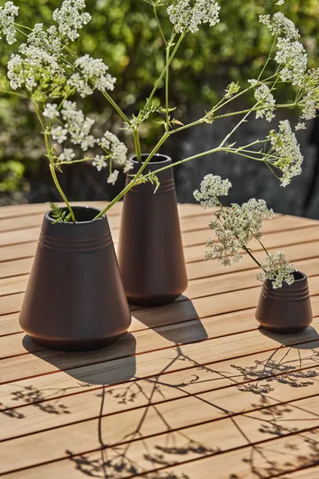 Lines Vase 22cm - Braun - NJRD