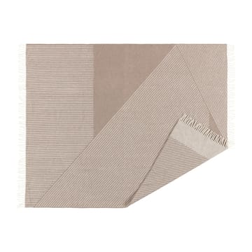 Stripes Wolldecke 130 x 185cm - Beige - NJRD