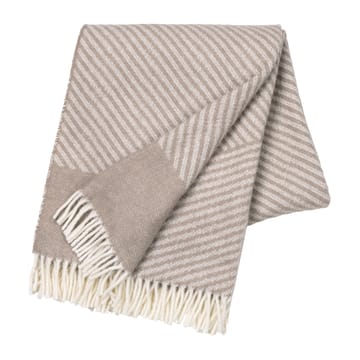 Stripes Wolldecke 130 x 185cm - Beige - NJRD