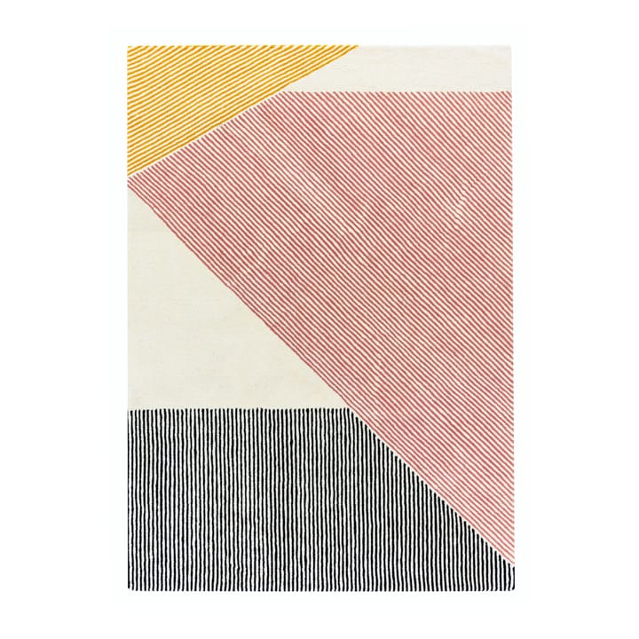 Stripes Wollteppich rosa, 170 x 240cm NJRD