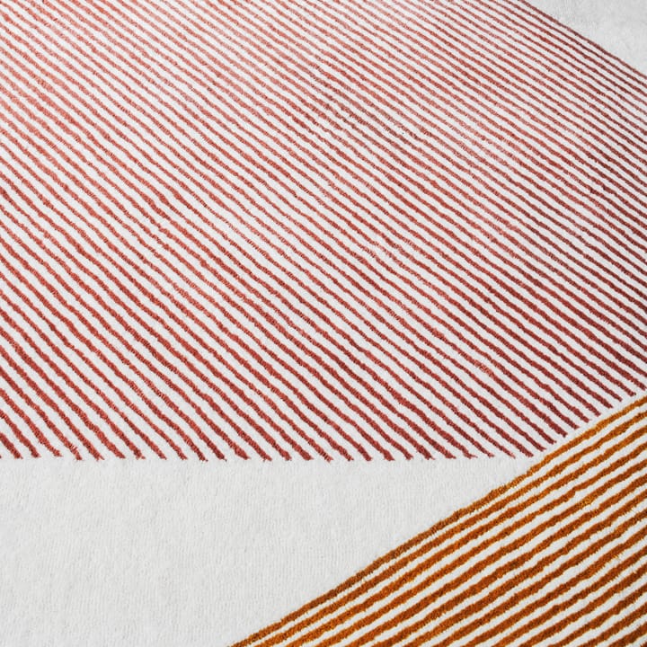 Stripes Wollteppich rosa, 200 x 300cm NJRD