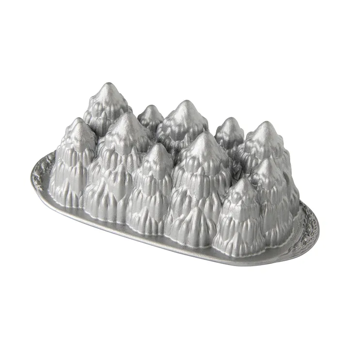 Nordic Ware Alpine forest Backform - Silber - Nordic Ware