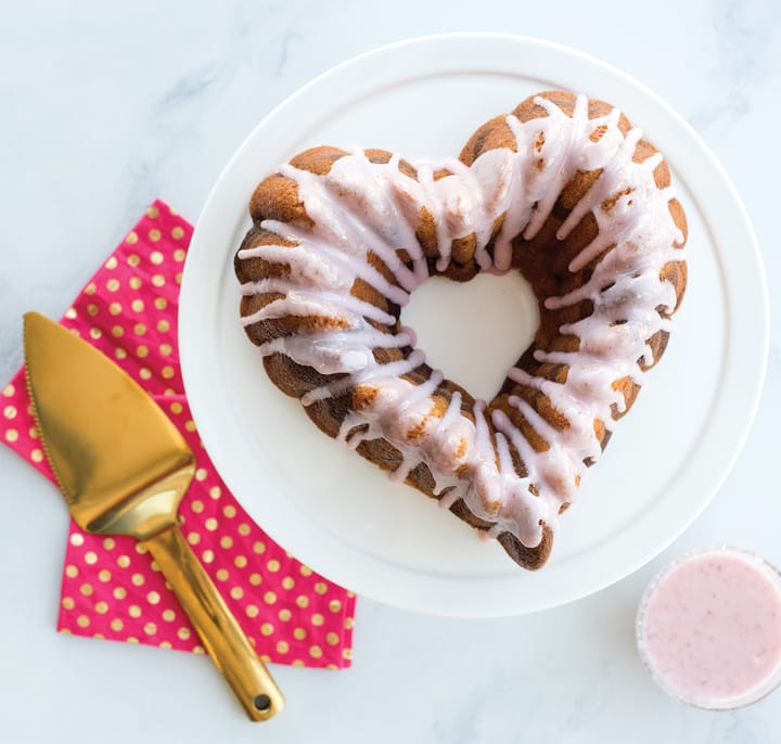 Nordic Ware elegant heart bundt Backform, 2,4 L Nordic Ware