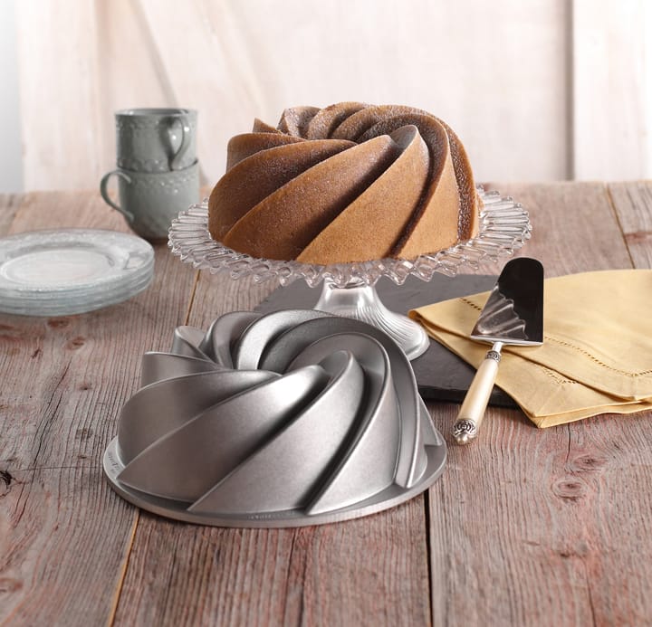 Nordic Ware heritage bundt Backform silber, 2,4 L Nordic Ware