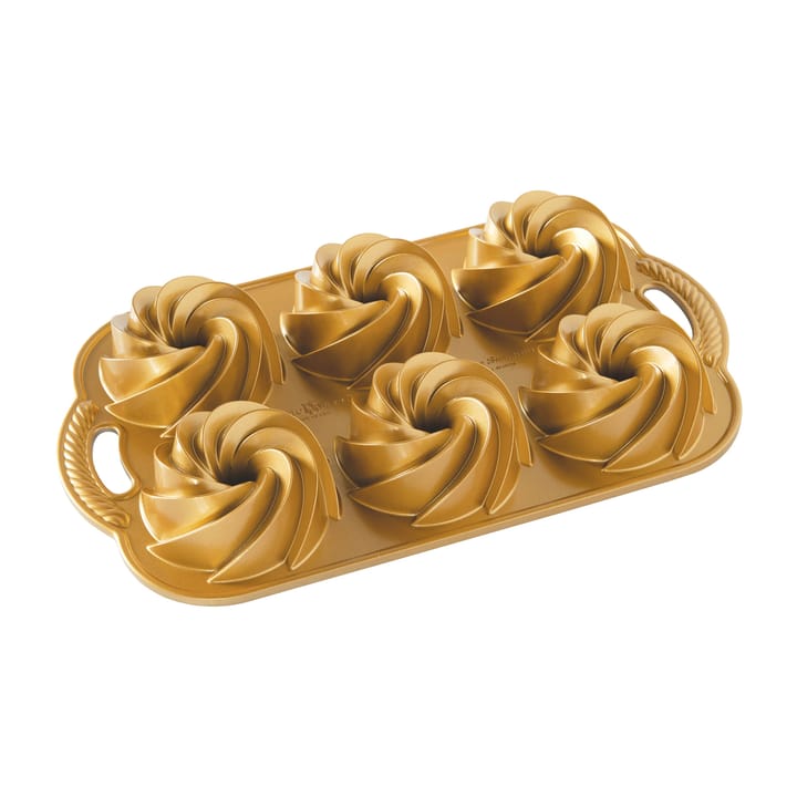 Nordic Ware heritage bundtlette Backform gold, 0,9 L Nordic Ware