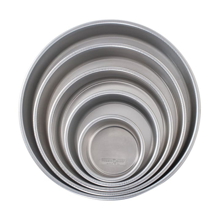 Nordic Ware Naturals Hochzeitstorte Backform 5 Teile, Aluminium Nordic Ware