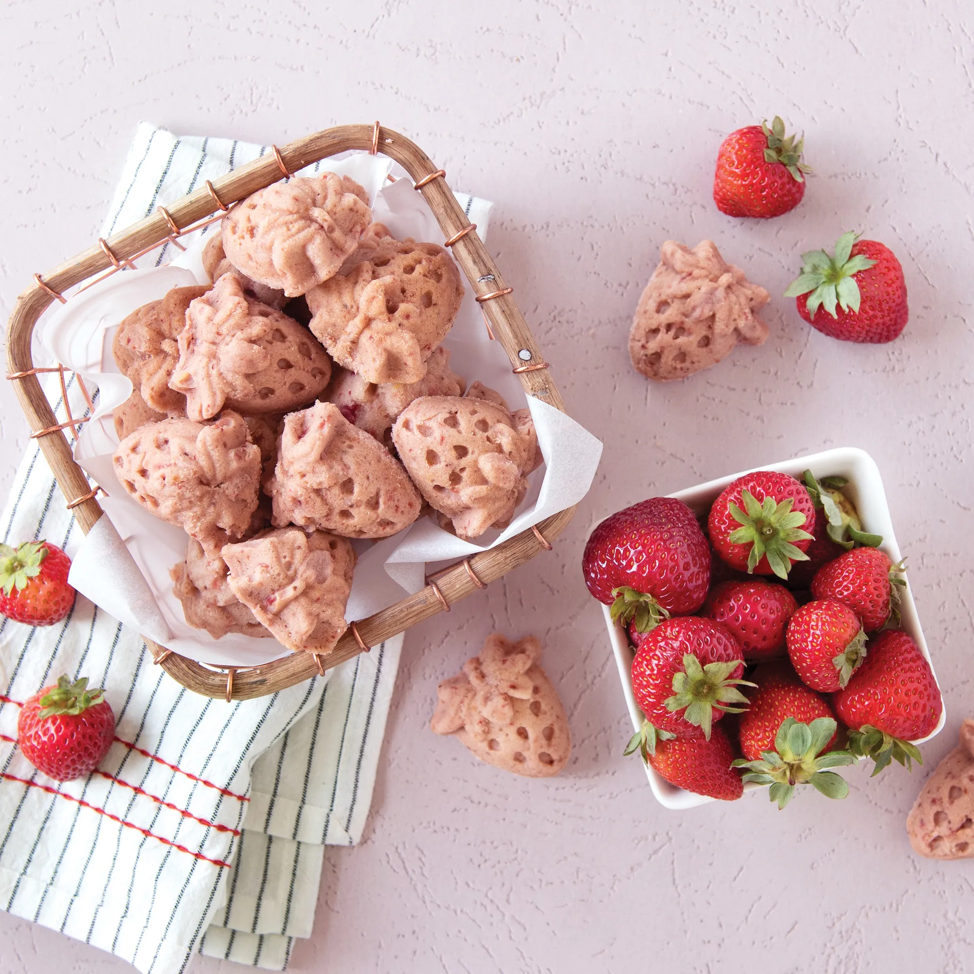 Nordic Ware strawberry bites Backform, 0,4 L Nordic Ware