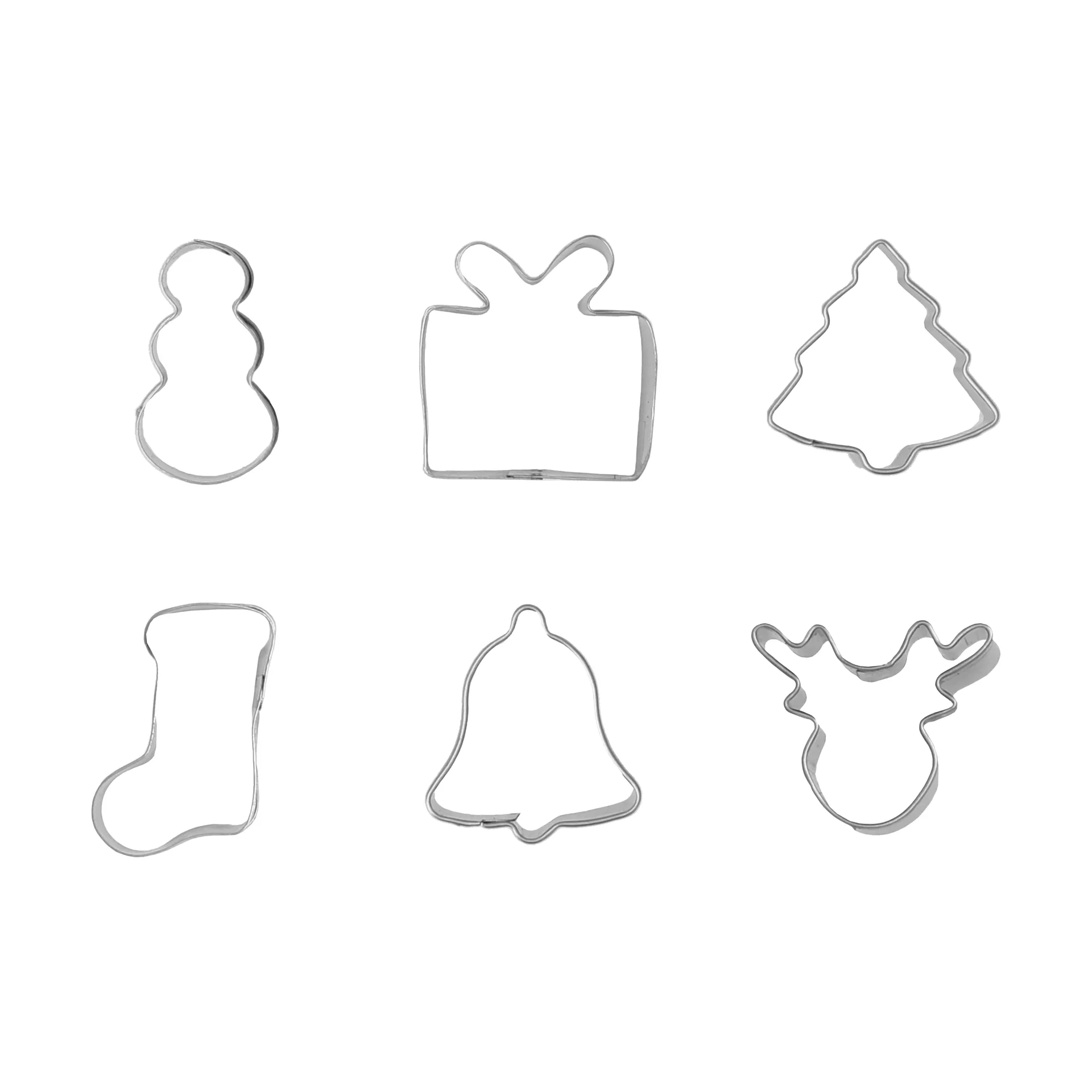 BAKE Lebkuchenausstecher, Weihnachten, mini, 6-teilig Nordwik