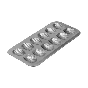BAKE Madeleineform - Edelstahl, 12 Stück - Nordwik