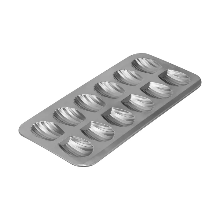 BAKE Madeleineform - Edelstahl, 12 Stück - Nordwik