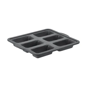 BAKE Silikonform mit verstärktem Rahmen - Rechteckig, 6 Stück, 26,2x22,1 cm - Nordwik