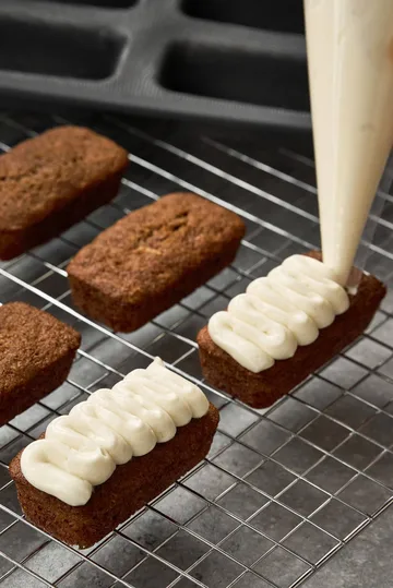 BAKE Silikonform mit verstärktem Rahmen - Rechteckig, 6 Stück, 26,2x22,1 cm - Nordwik