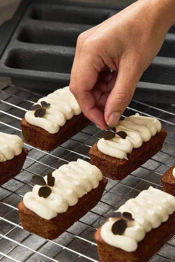 BAKE Silikonform mit verstärktem Rahmen - Rechteckig, 6 Stück, 26,2x22,1 cm - Nordwik