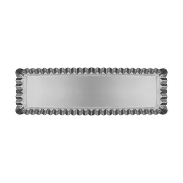 BAKE Tarteform mit herausnehmbarem Boden - Rechteckig, Edelstahl, 35x11 cm - Nordwik