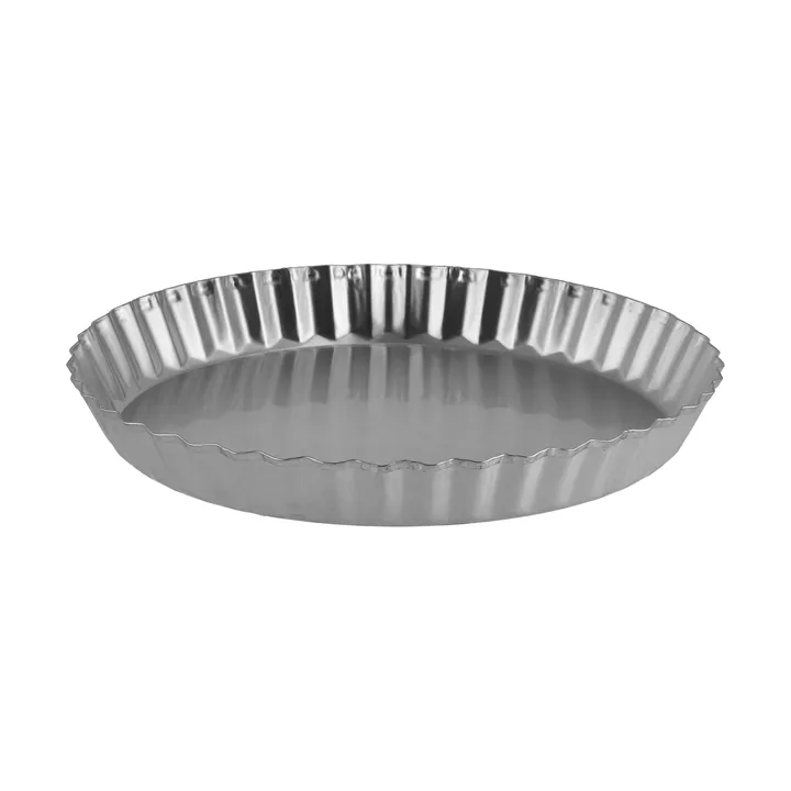 BAKE Tarteform mit herausnehmbarem Boden - Rund, Edelstahl, 24 cm - Nordwik