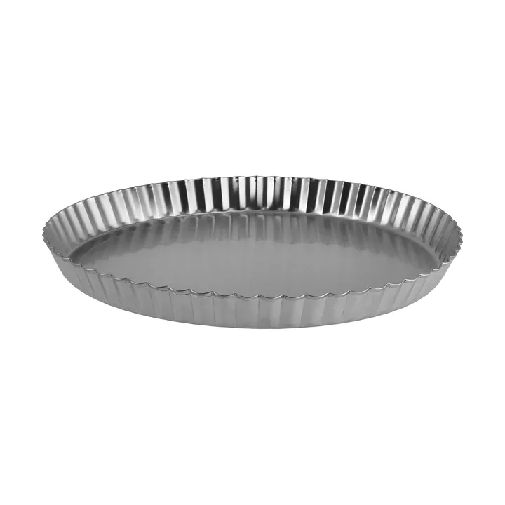 BAKE Tarteform mit herausnehmbarem Boden - Rund, Edelstahl, 30 cm - Nordwik