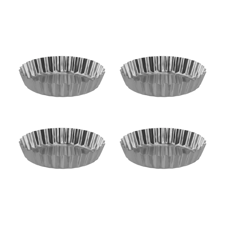 BAKE Tartelettform - Edelstahl, 4 Stück - Nordwik
