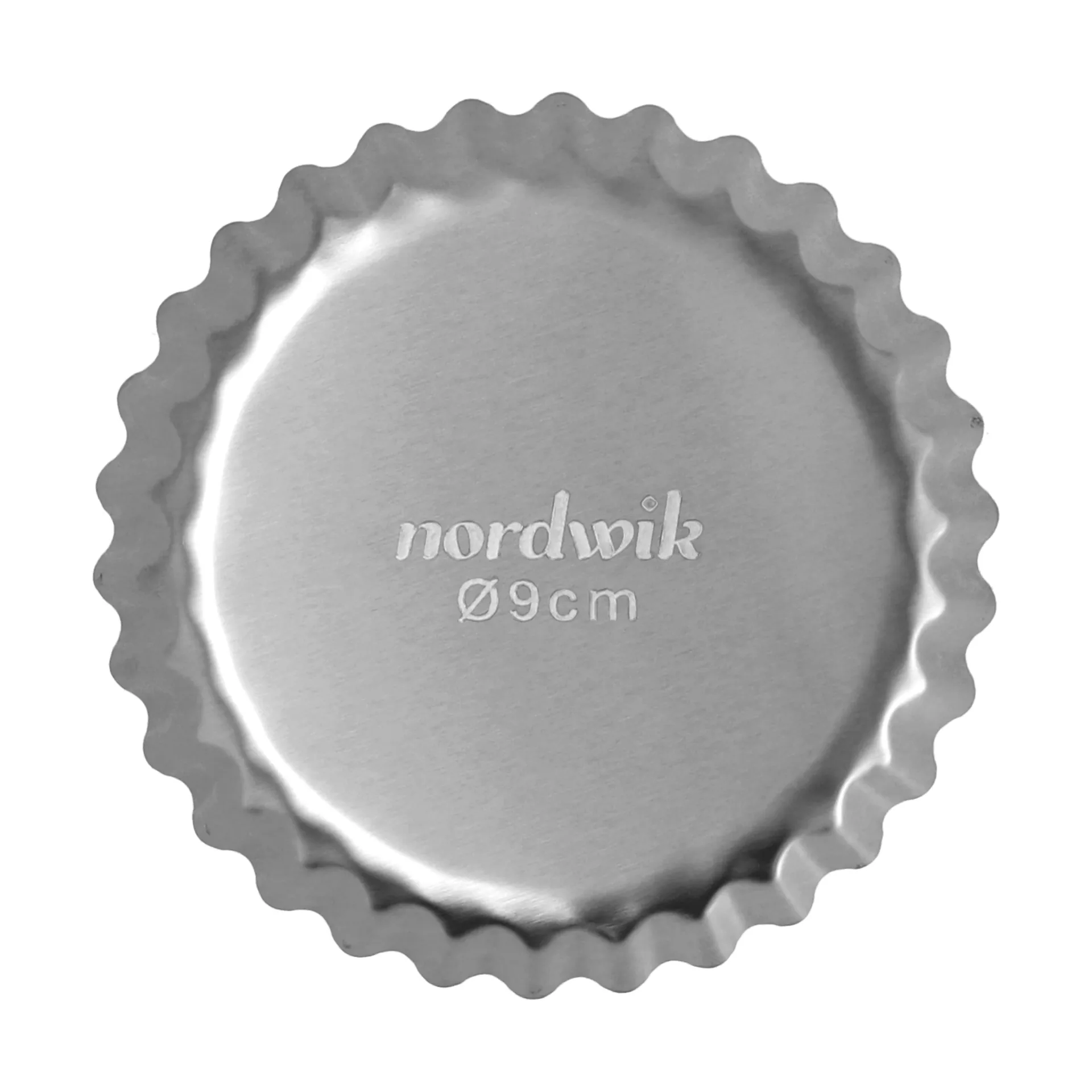 BAKE Tartelettform, Edelstahl, 4 Stück Nordwik