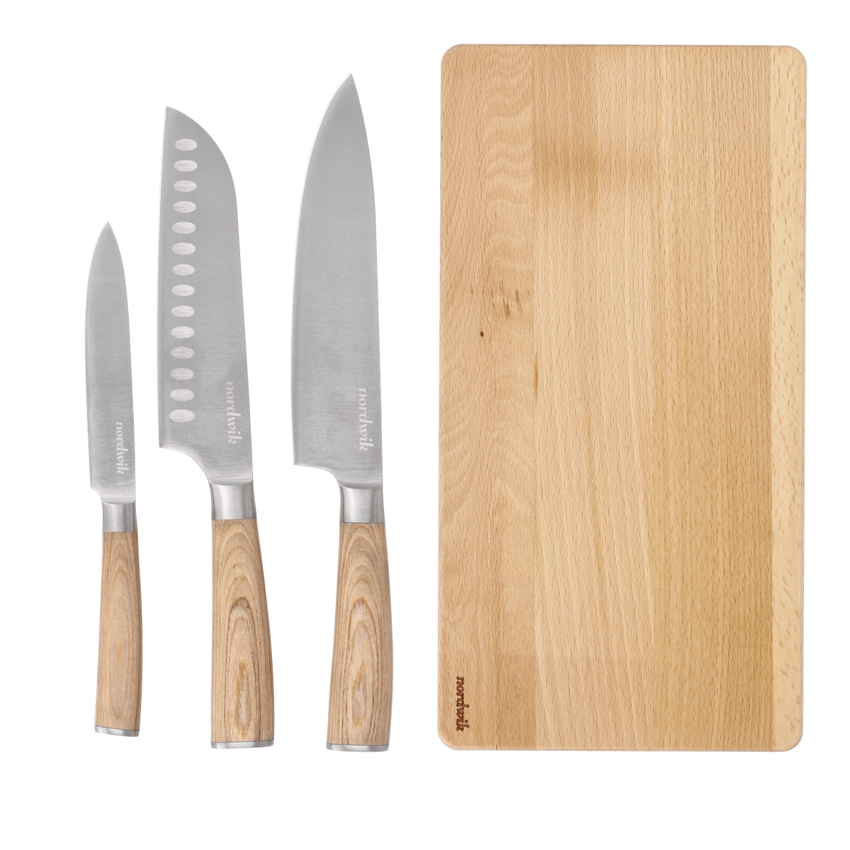 Nordwik Messerset & Schneidebrett 2-teilig