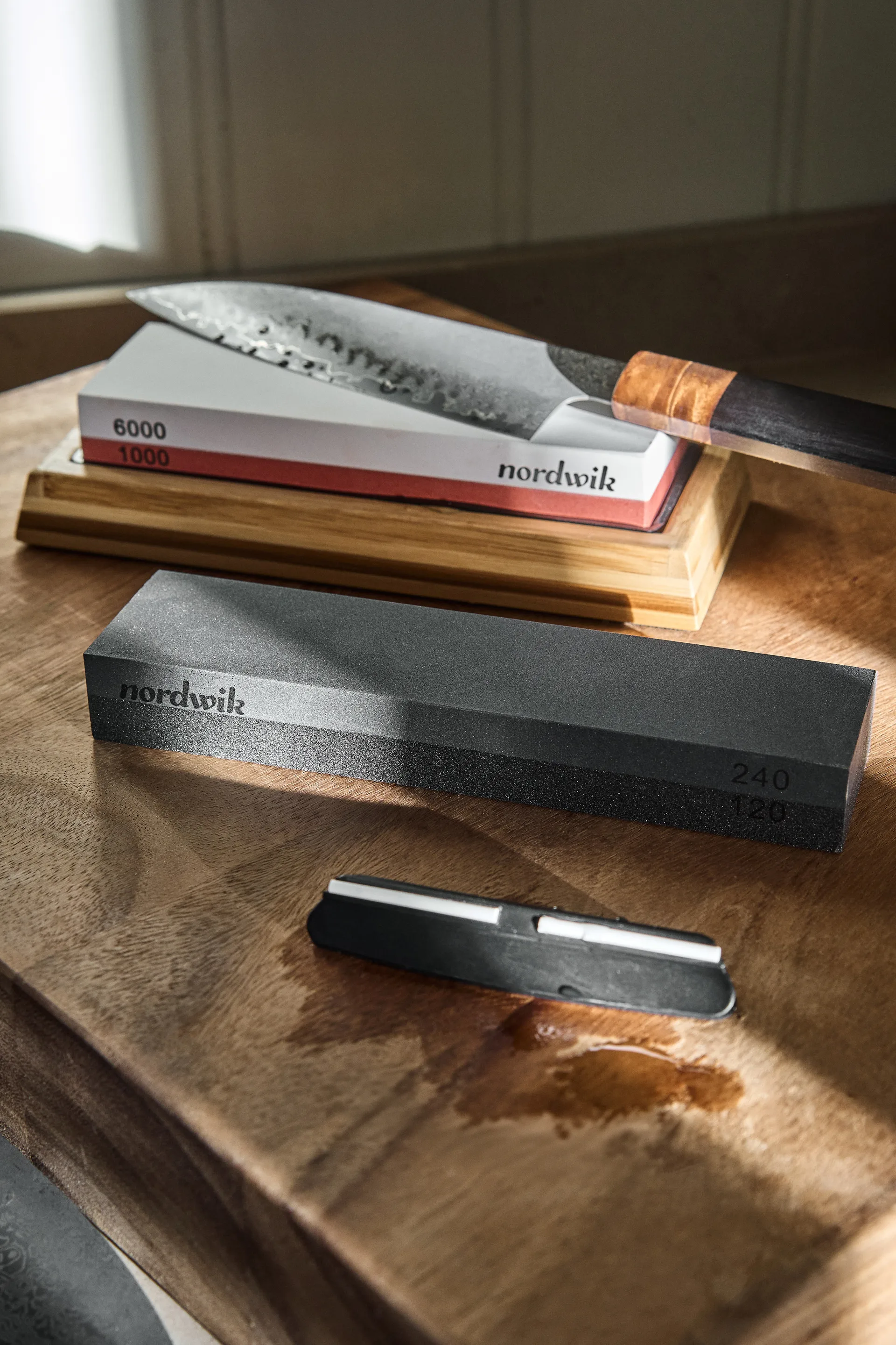 Nassschleifstein Grundschliff, 120/240 Körnung Nordwik