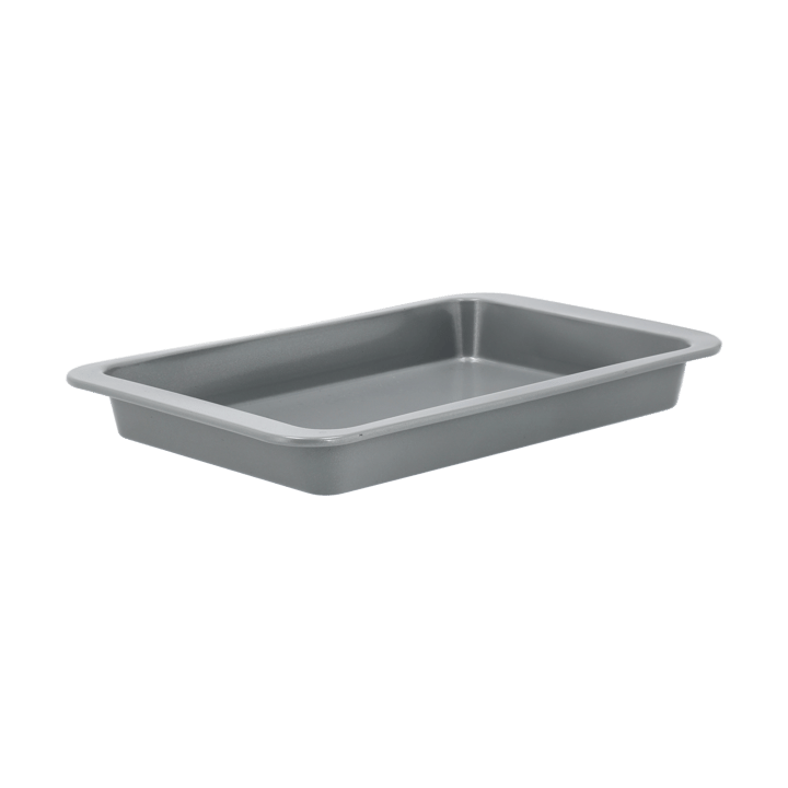 Nordwik Backform keramisch antihaftbeschichtet silber 32 cm - 31,5x20 cm - Nordwik