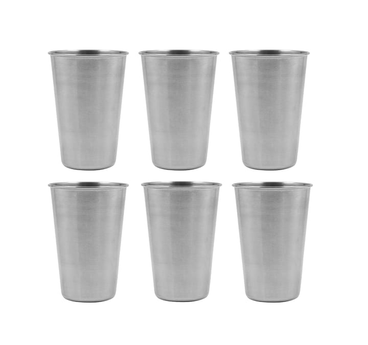 Nordwik Becher 6er-Pack, Edelstahl Nordwik